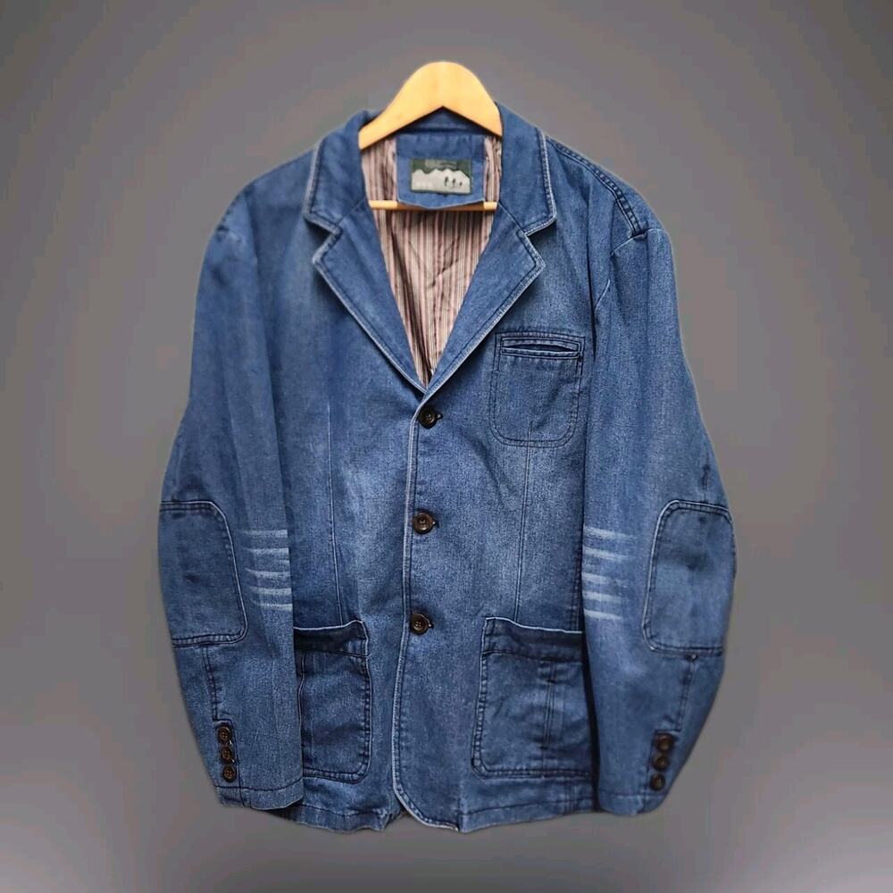 Amazon Blue Military Field Jacket